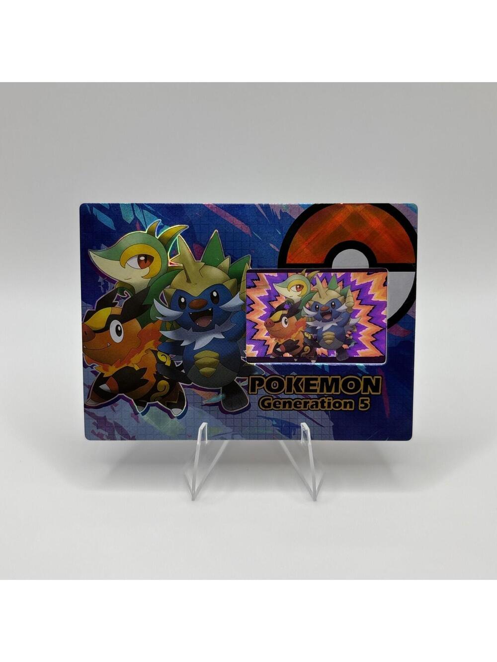 Eif Origins 4.0 *HIT* Pokemon Generation 5 PM FR.NO-005 NON TCG Chinese Card